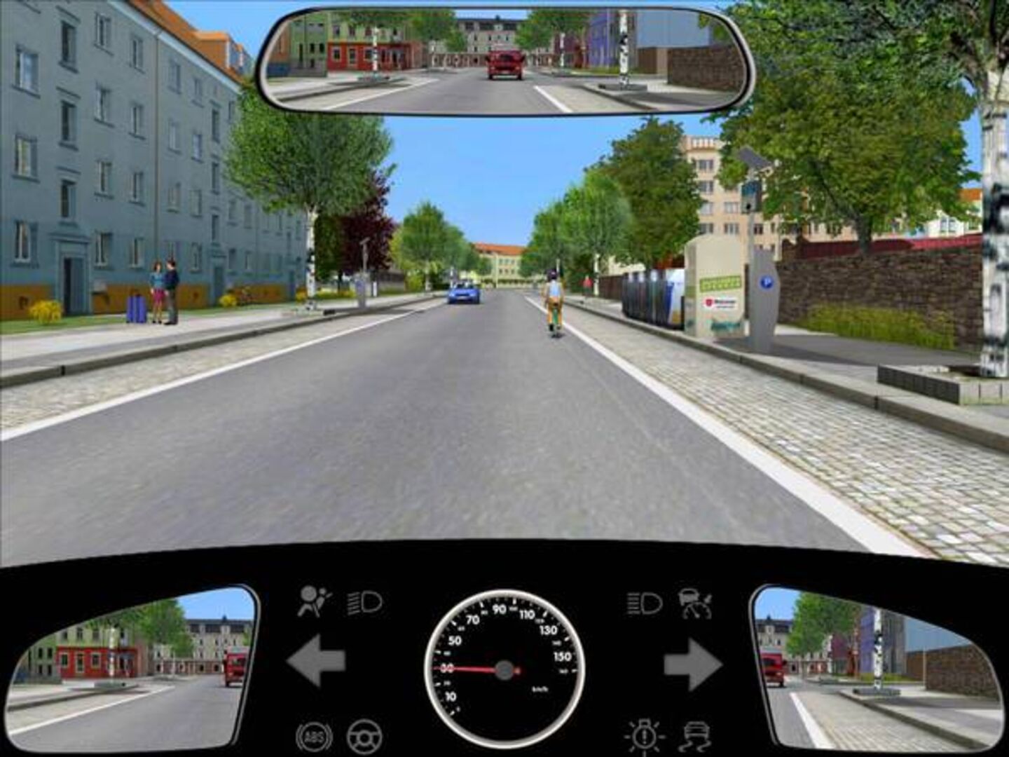 Antwort zur Frage 1.2.12127M Wo dürfen Sie hier parken? — OnlineFührerscheintest kostenlos