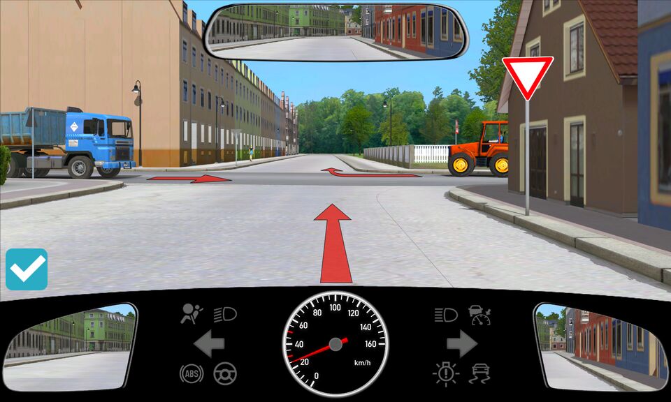 Welches Verhalten Ist Richtig Ich Lasse Den Traktor Abbiegen Frage 1.3.01-016-M: Welches Verhalten ist richtig? — Online