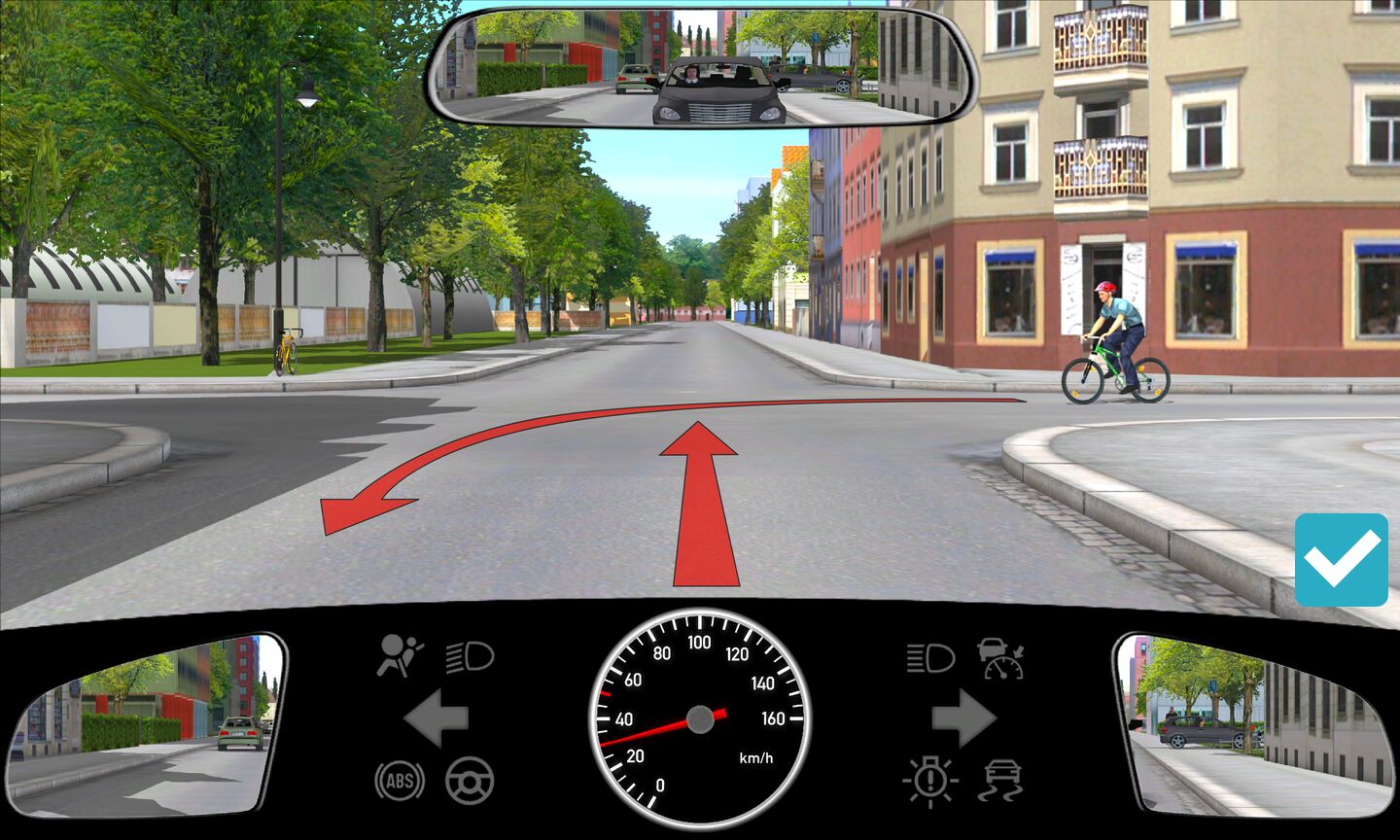 welches verhalten ist richtig radfahrer