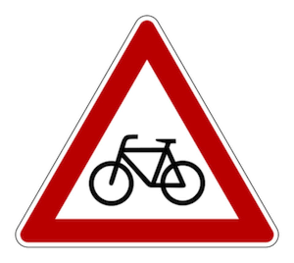 Womit Müssen Sie Bei Diesem Verkehrszeichen Rechnen Radfahrer