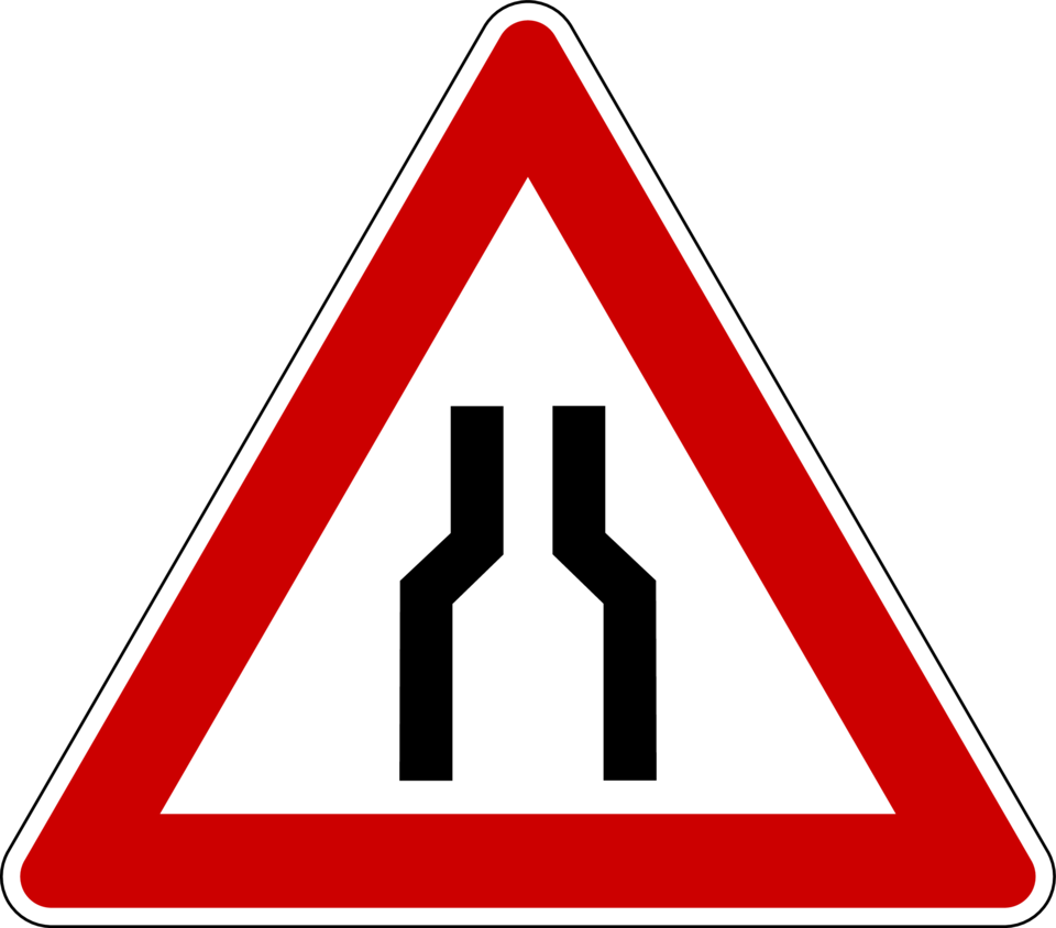 Wie Verhalten Sie Sich Bei Diesem Verkehrszeichen Verengung Frage 1.4.40-114: Wie verhalten Sie sich bei diesem Verkehrszeichen