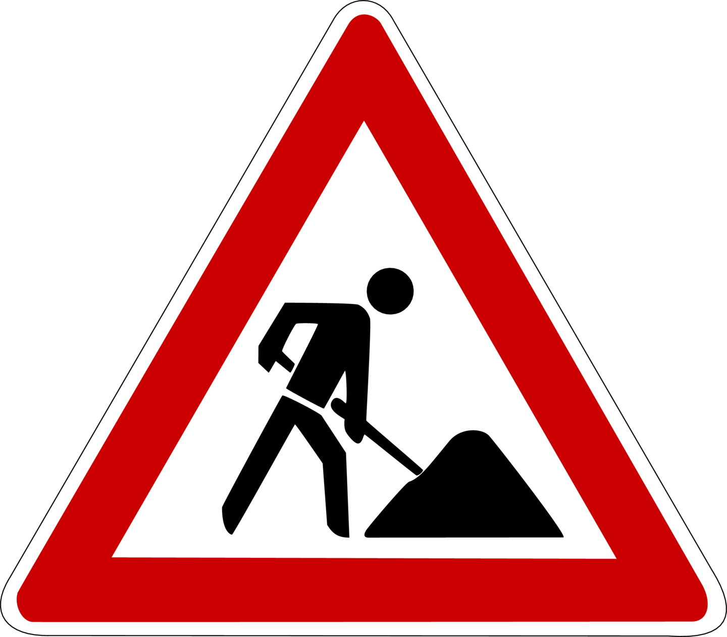 womit müssen sie bei diesem verkehrszeichen rechnen baustelle