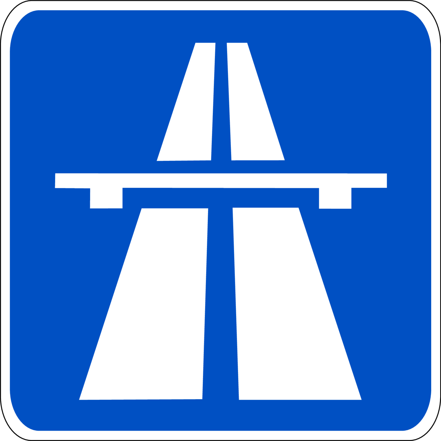 Elegantes Worauf Weist Dieses Verkehrszeichen Hin Autobahn Fotos