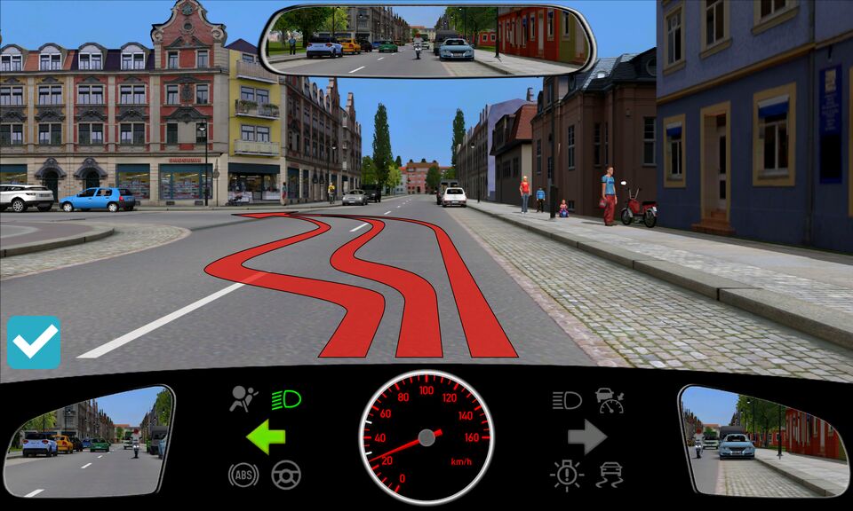 Sie Möchten Nach Links Abbiegen Welche Fahrlinie Müssen Sie Einhalten Antwort und Erklärung zur Frage 2.2.09-009-M: Sie möchten nach links